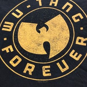 Vintage Shirts - Wu Tang Clan Forever Fea Merchandising T Shirt Vintage Shirts - Wu Tang Clan Forever Fea Merchandising T Shirt